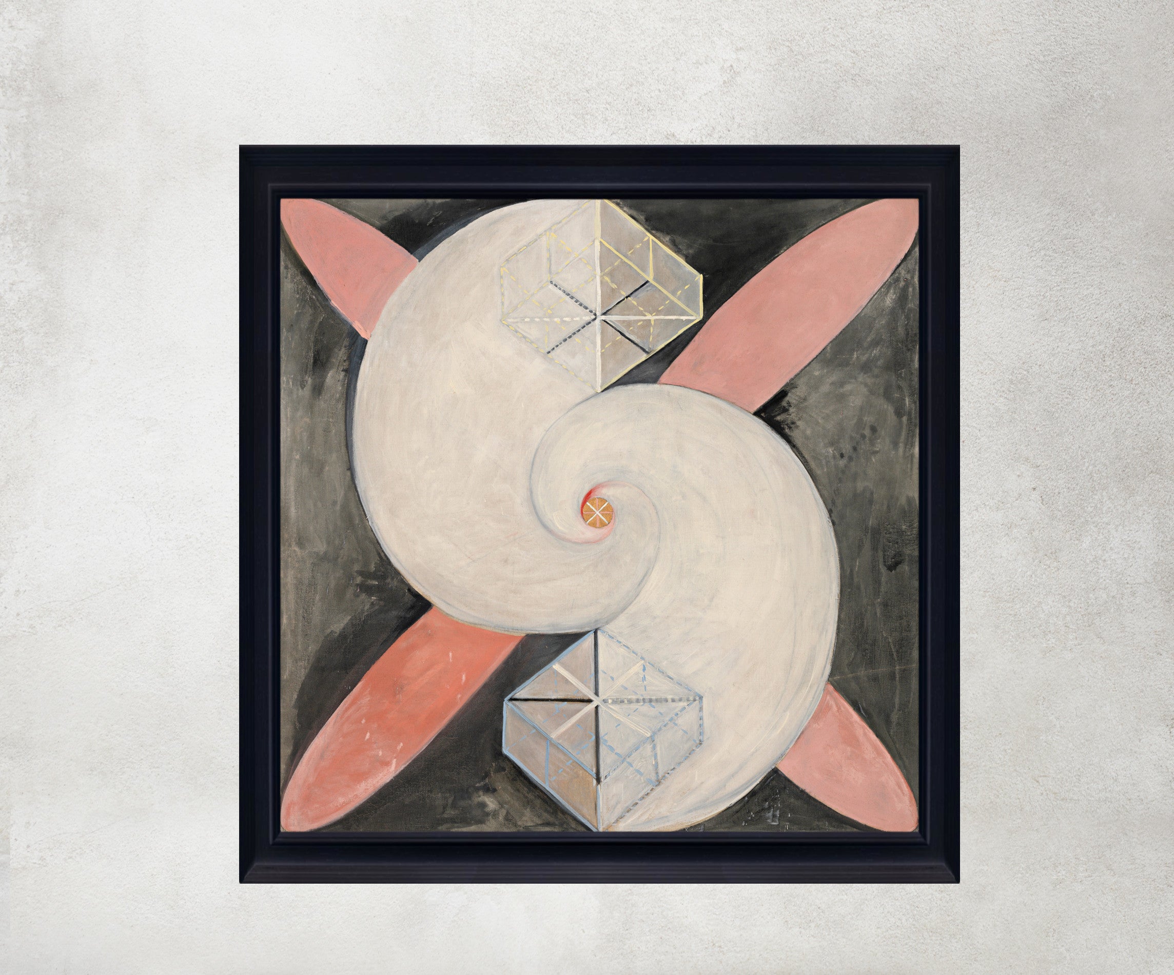 Hilma Af Klint Abstract Framed Art Print, No 21 Swan
