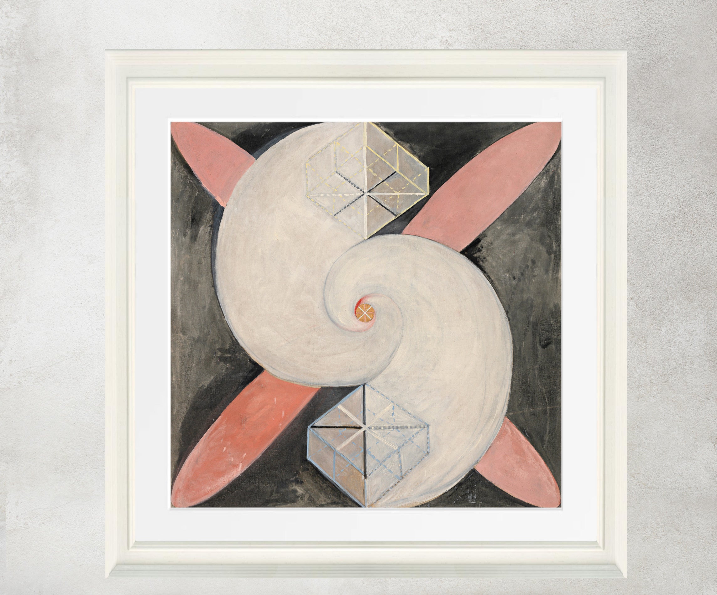 Hilma Af Klint Abstract Framed Art Print, No 21 Swan