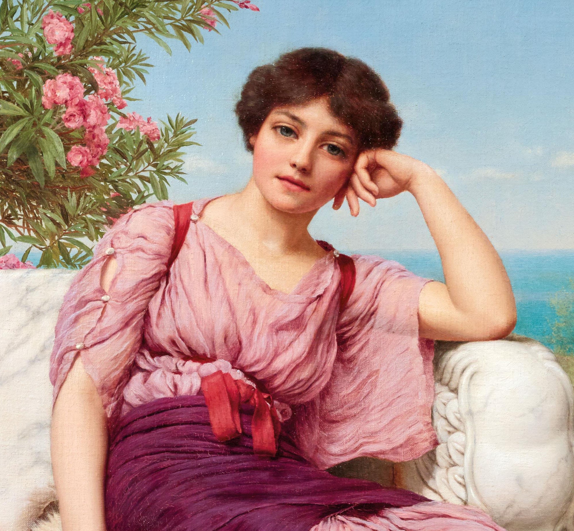 John William Godward Fine Art Print : Sweet Dreams