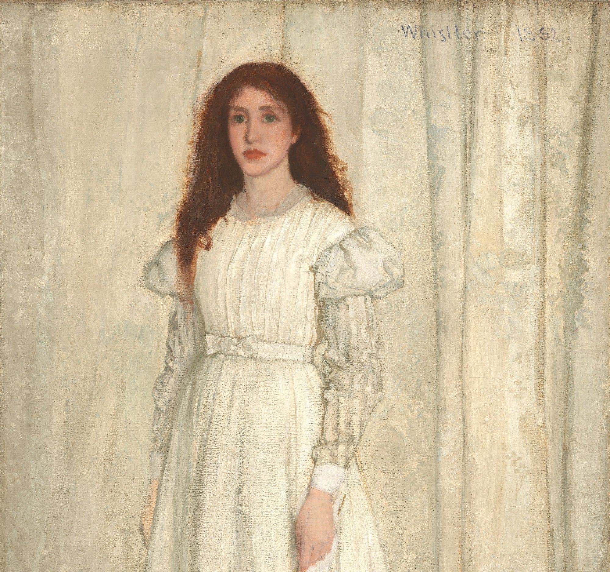 James Whistler Fine Art Print, Symphony in White no 1