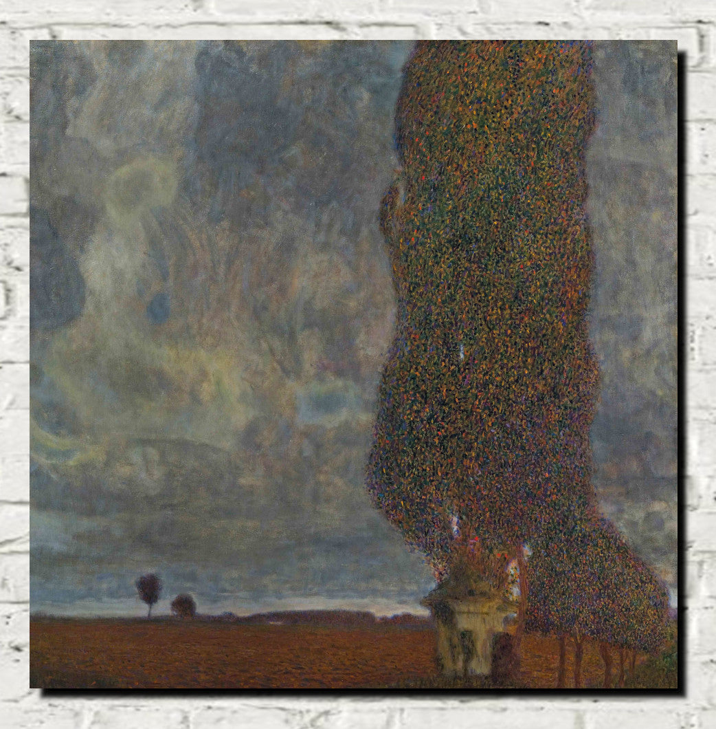 Gustav Klimt, The Large Poplar Tree II (Gathering Storm)