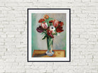 Henri Manguin, Tulips and Ranunculus Floral Still life