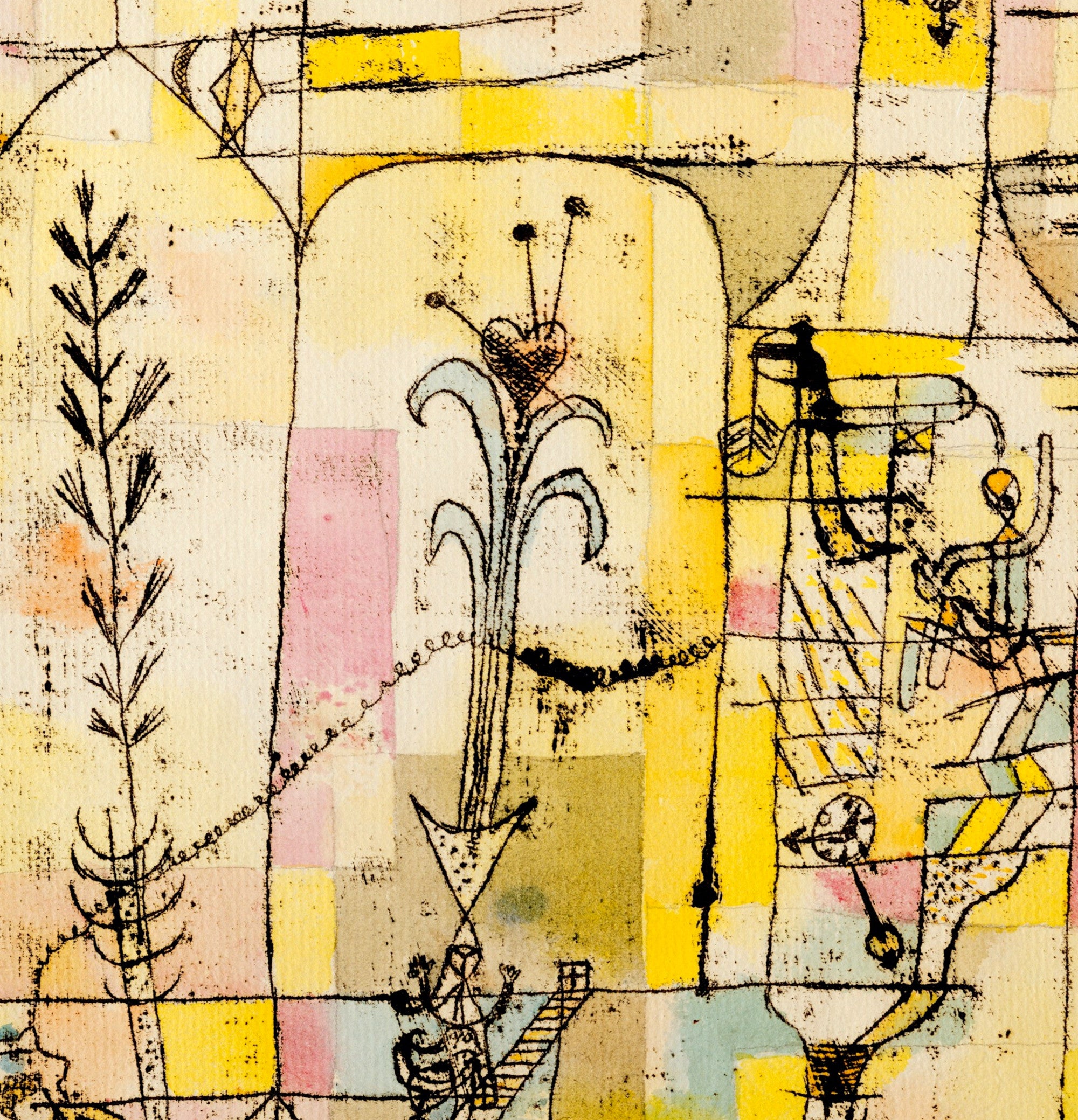 Paul Klee Fine Art Print,  Hoffmann style