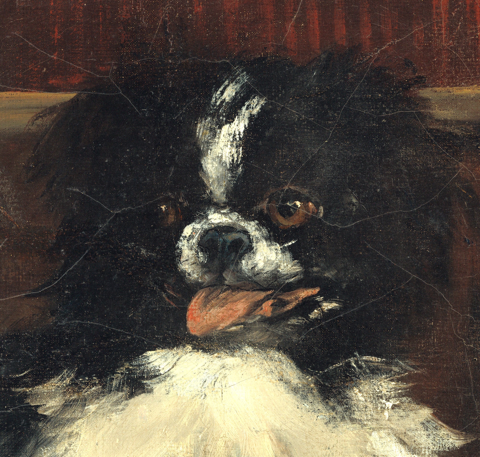 Édouard Manet, French Impressionist Fine Art Print : Tama, The Japanese Dog
