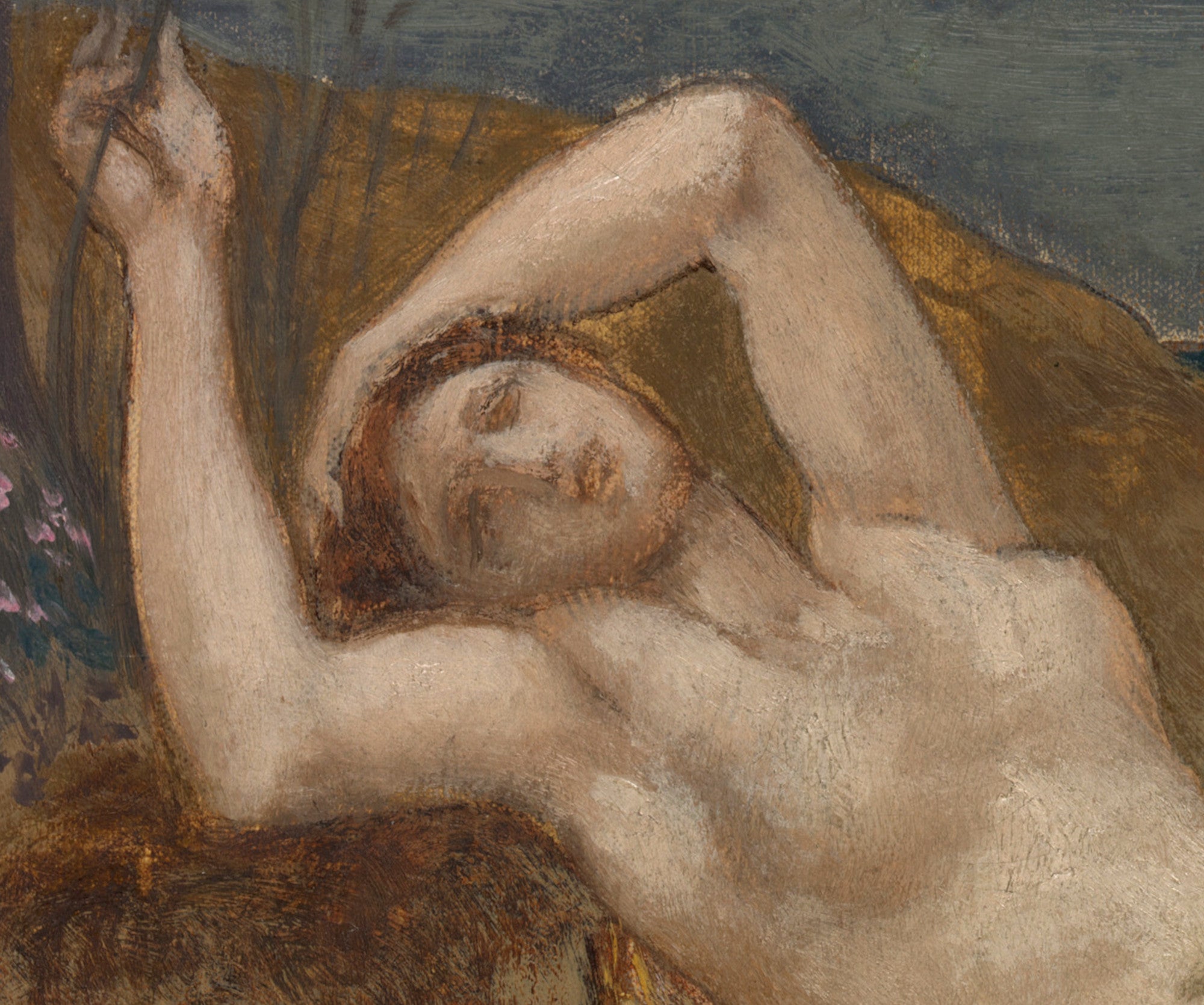 Pierre Puvis de Chavannes Fine Art print, Tamaris, Nude Portrait