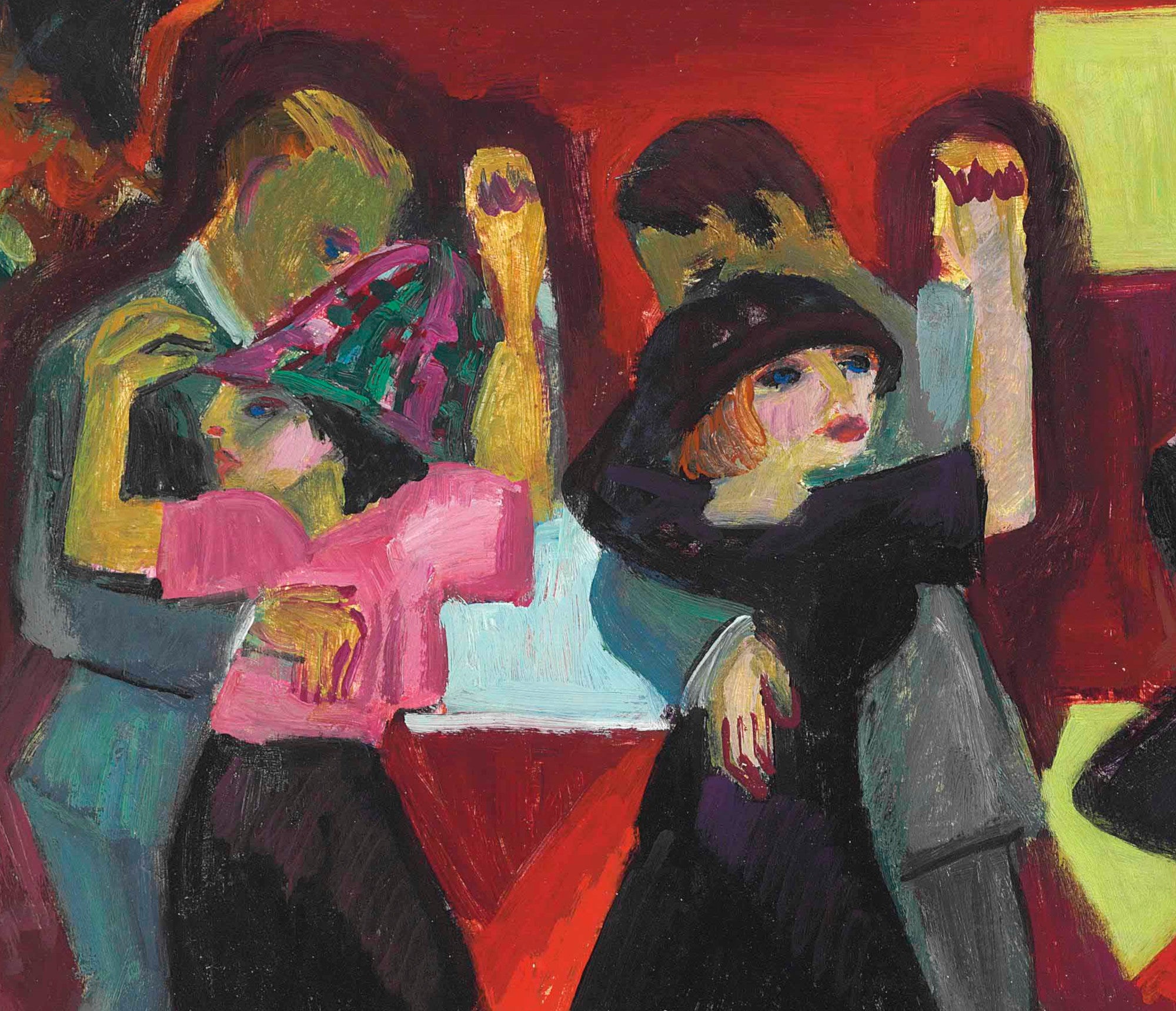 Ernst Ludwig Kirchner Expressionism Fine Art Print, Tangotee