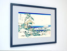 36 Views of Mount Fuji, Tea house at Koishikawa, Katsushika Hokusai, Japanese Print