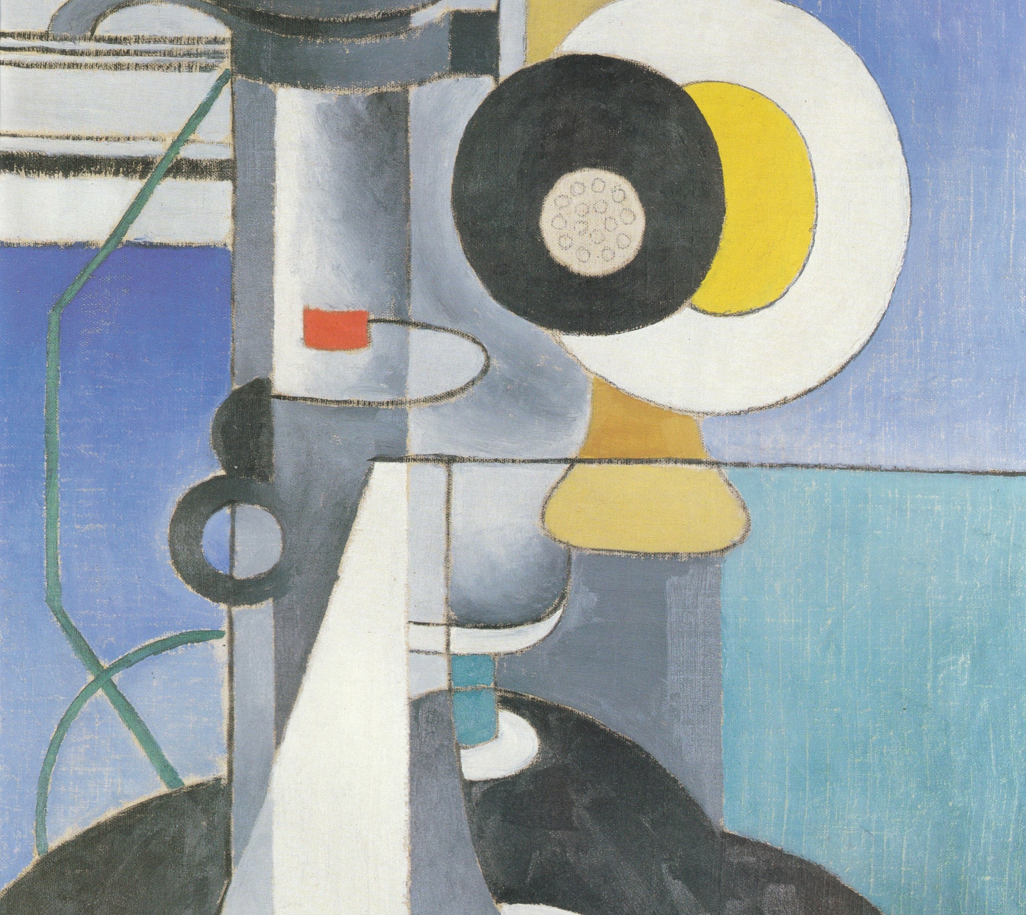 Morton Livingston Schamberg Abstract Fine Art Print, Telephone