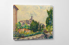 French Riviera Landscape. Henri Manguin, Gray weather in Saint-Paul-de-Vence