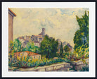 French Riviera Landscape. Henri Manguin, Gray weather in Saint-Paul-de-Vence