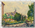 French Riviera Landscape. Henri Manguin, Gray weather in Saint-Paul-de-Vence