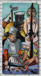 Max Beckmann, The Temptation of Saint Anthony (Linke Tafel) - New Objectivity