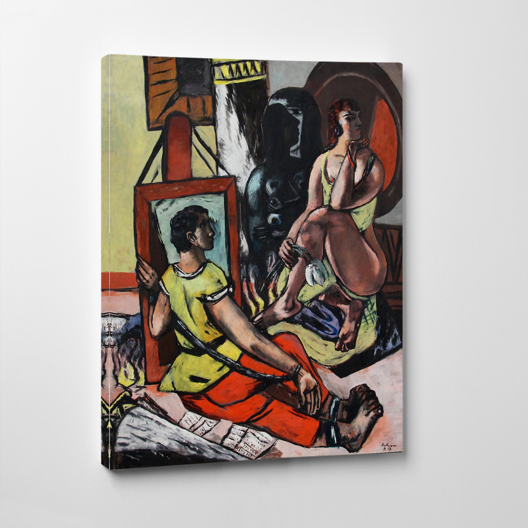 Max Beckmann, Temptation of Saint Anthony (Centre Panel)- New Objectivity