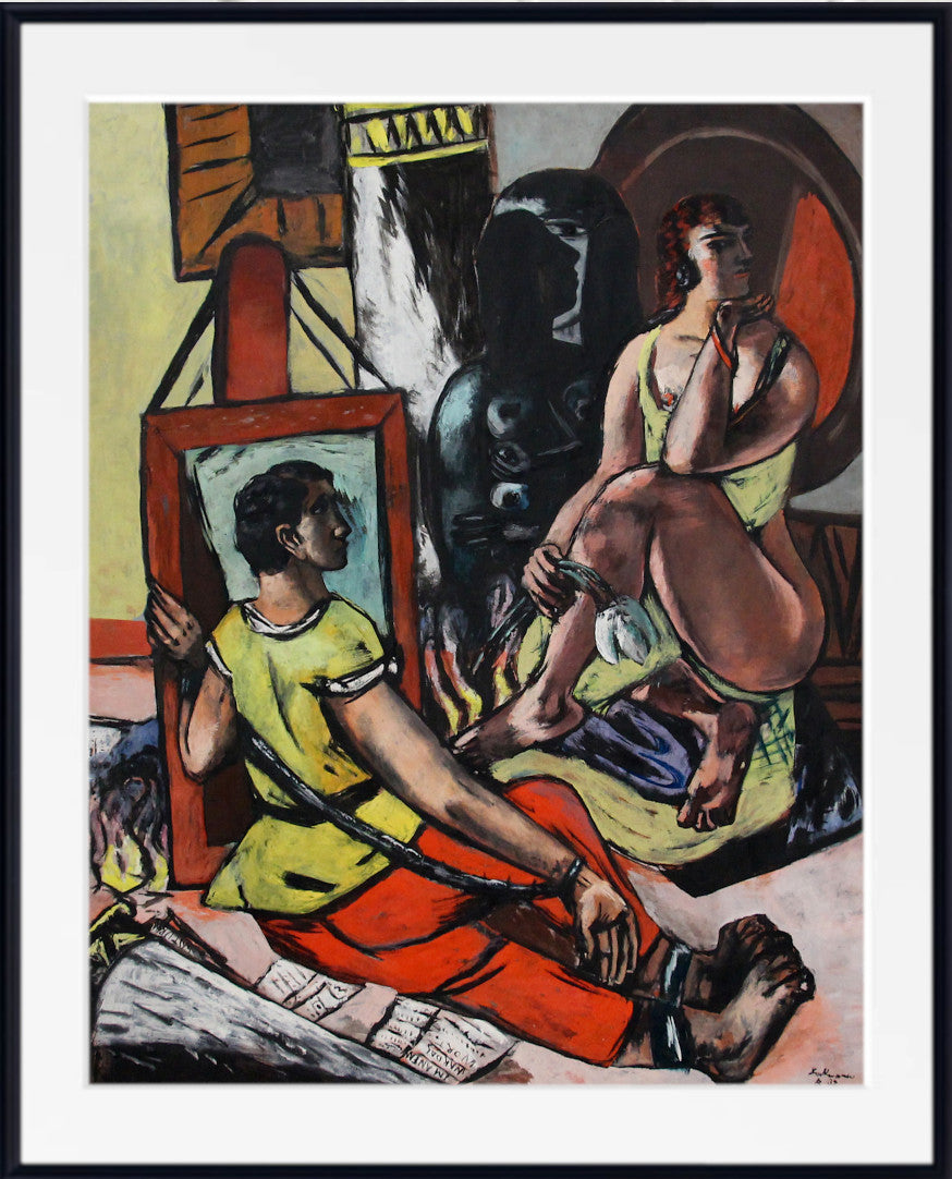 Max Beckmann, Temptation of Saint Anthony (Centre Panel)- New Objectivity
