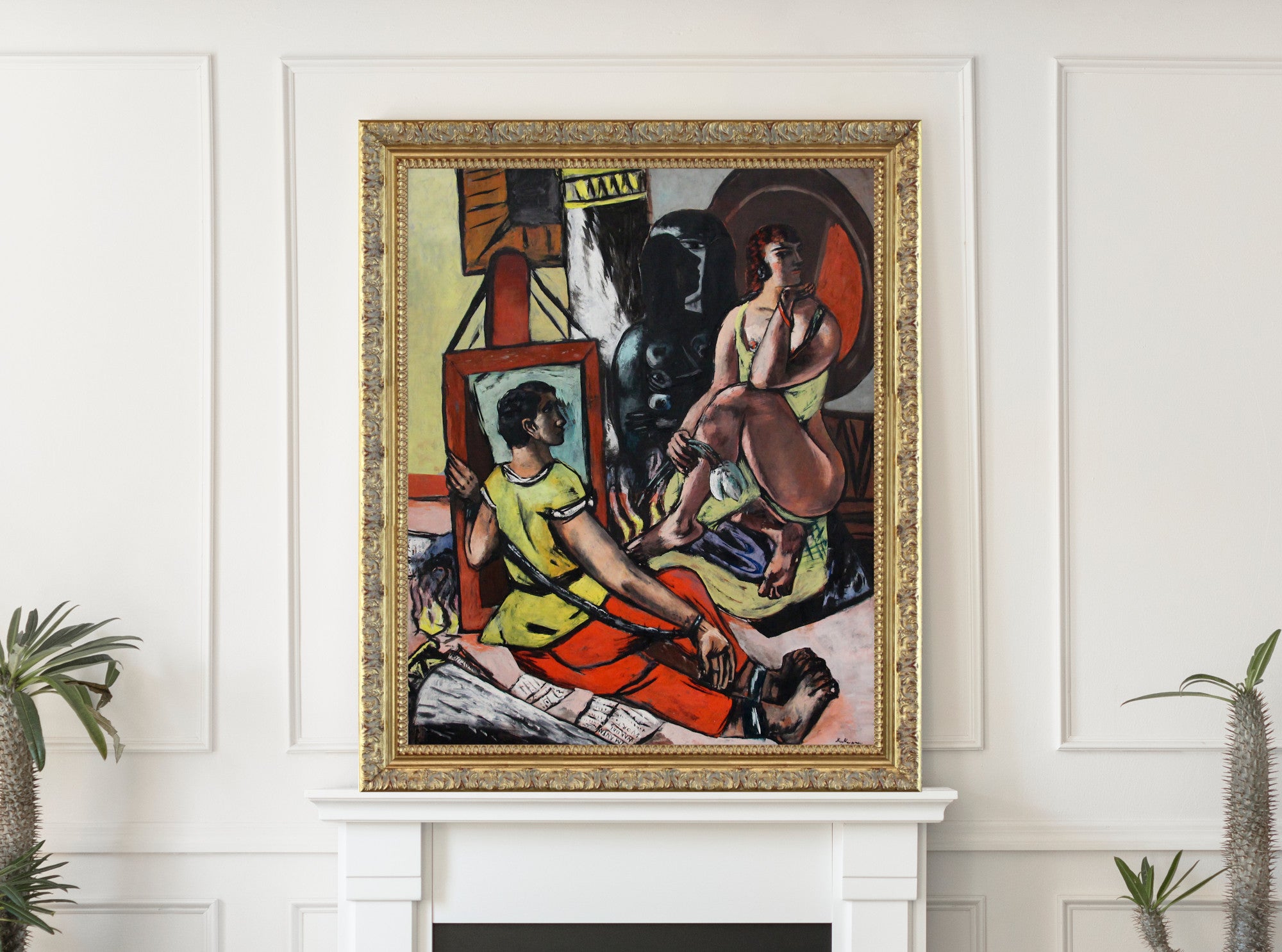 Max Beckmann, Temptation of Saint Anthony (Centre Panel)- New Objectivity