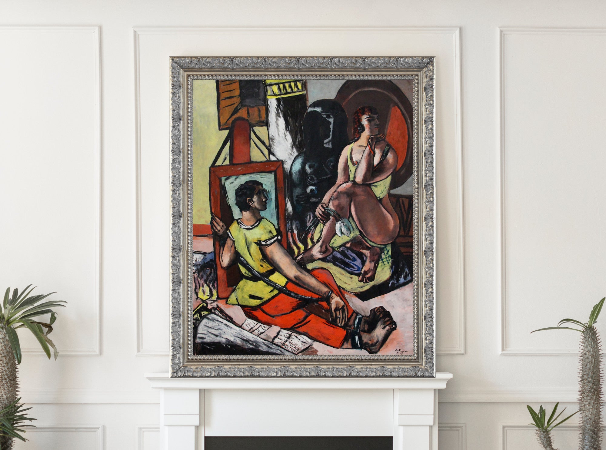 Max Beckmann, Temptation of Saint Anthony (Centre Panel)- New Objectivity