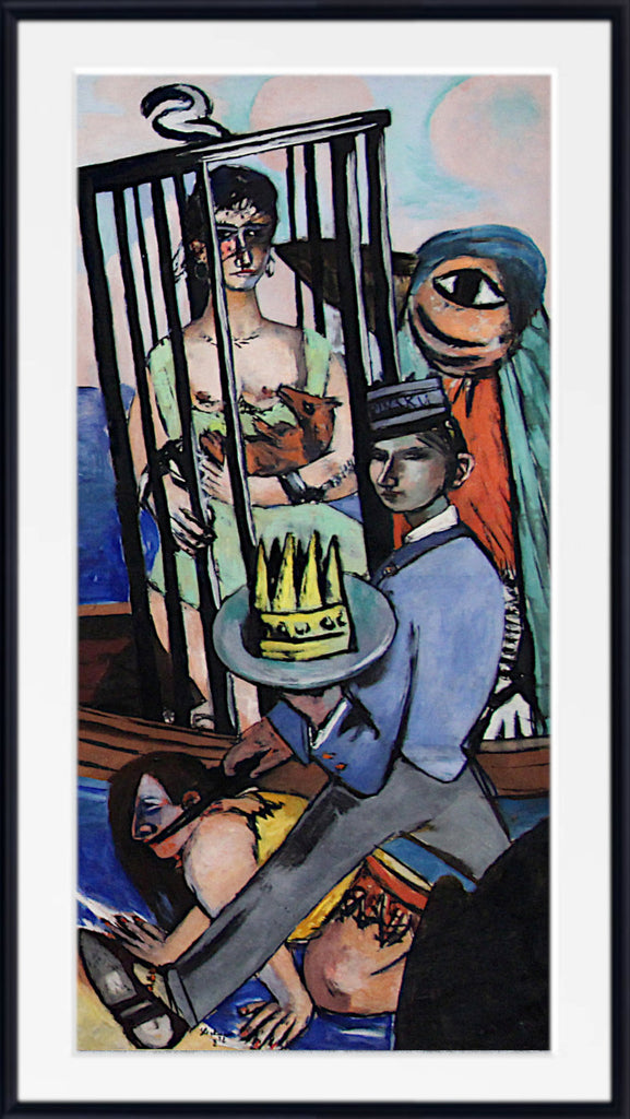 Max Beckmann, The Temptation of Saint Anthony (Right Panel) - New Objectivity