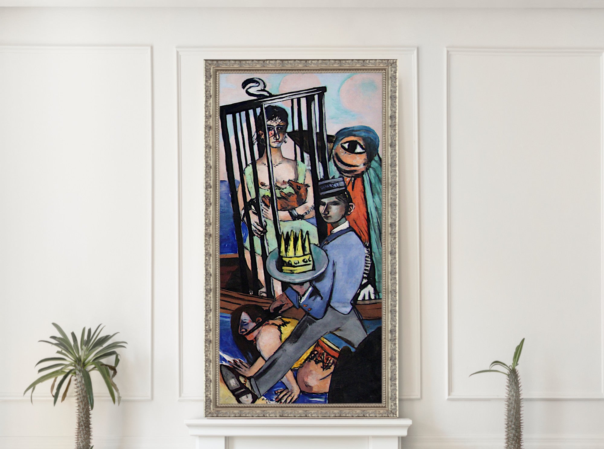 Max Beckmann, The Temptation of Saint Anthony (Right Panel) - New Objectivity