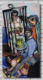 Max Beckmann, The Temptation of Saint Anthony (Right Panel) - New Objectivity