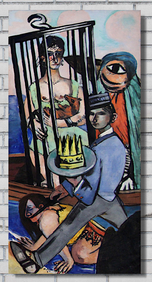 Max Beckmann, The Temptation of Saint Anthony (Right Panel) - New Objectivity