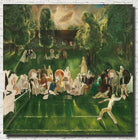 George Bellows Fine Art Print, Tennis Tournament