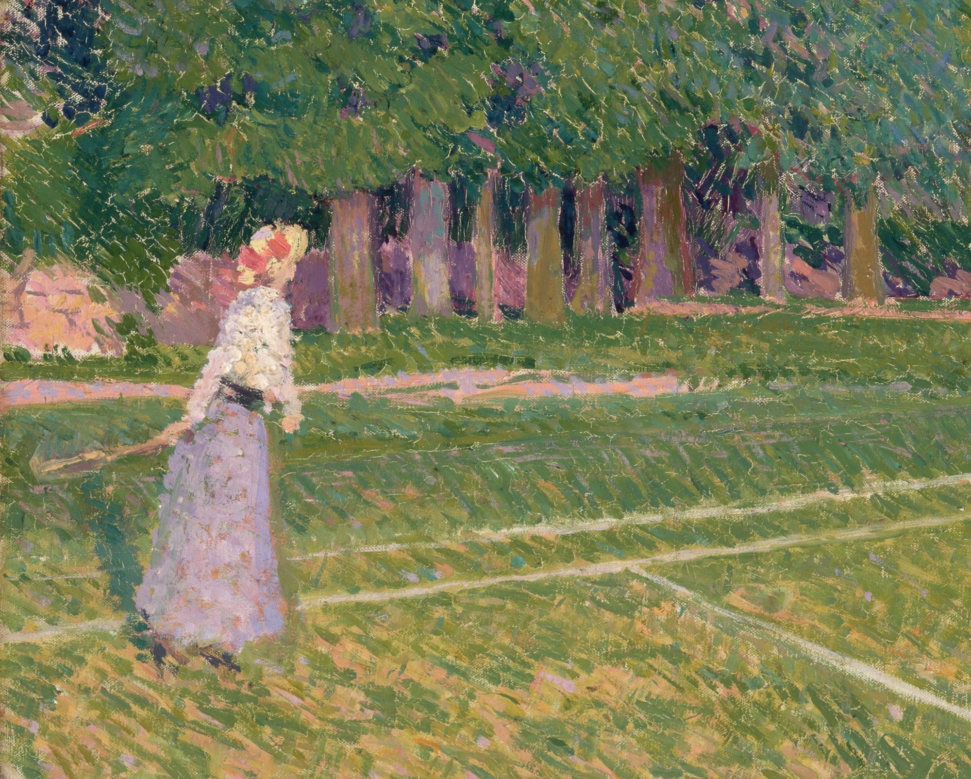 Spencer Gore Post-Impressionist Fine Art Print, Tennis at Hertingfordbury