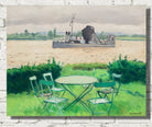 Terasse à vieuxport, Albert Marquet, Coastal Landscape