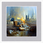 Terminal Decay, Framed Urban Abstract Fine Art Print