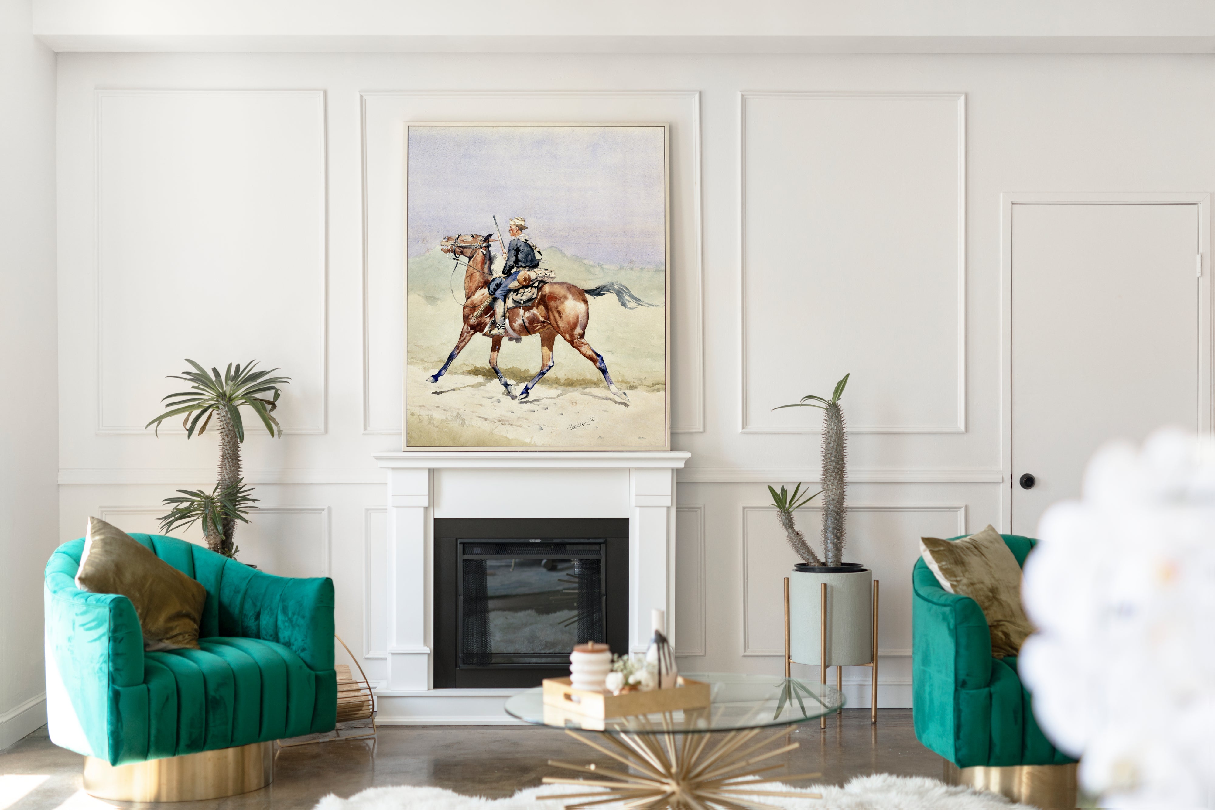 The Advance Guard, Frederic Remington Fine Art Print