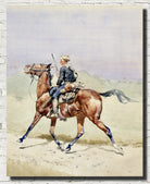 The Advance Guard, Frederic Remington Fine Art Print