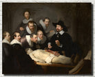 Rembrandt Fine Art Print, The Anatomy Lesson of Dr Nicolaes Tulp