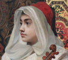 Pedro Américo Fine Art Print, The Arab rebec player