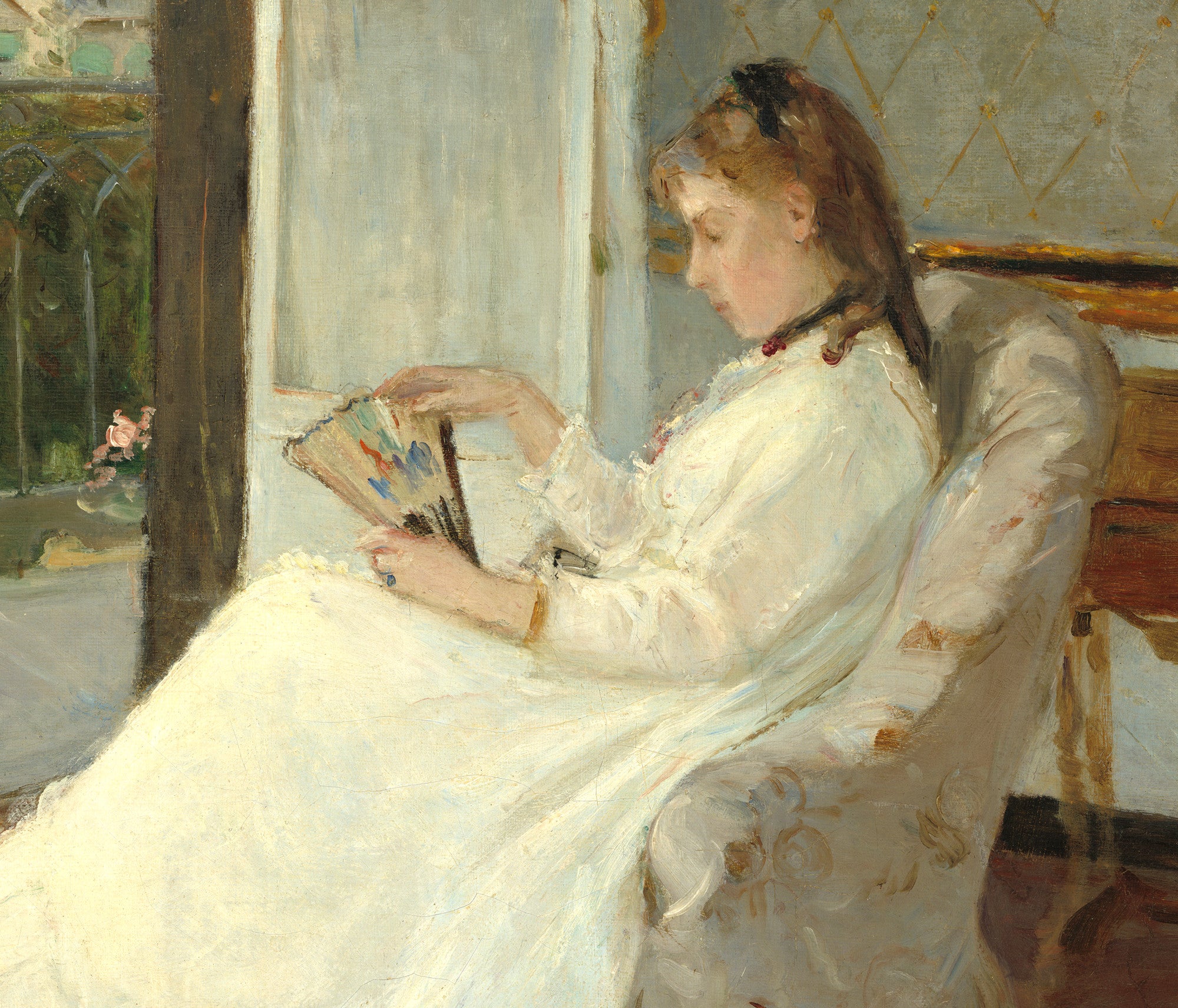 Berthe Morisot, French Fine Art Print : The Artist's Sister at a Window
