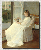 Berthe Morisot, French Fine Art Print : The Artist's Sister at a Window