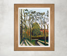Henri Rousseau Framed Art Print, The Banks of the Bièvre near Bicêtre