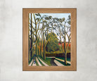 Henri Rousseau Framed Art Print, The Banks of the Bièvre near Bicêtre