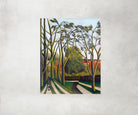 Henri Rousseau Framed Art Print, The Banks of the Bièvre near Bicêtre