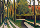 Henri Rousseau, Post-Impressionist Fine Art Print, The Banks of the Bièvre near Bicêtre
