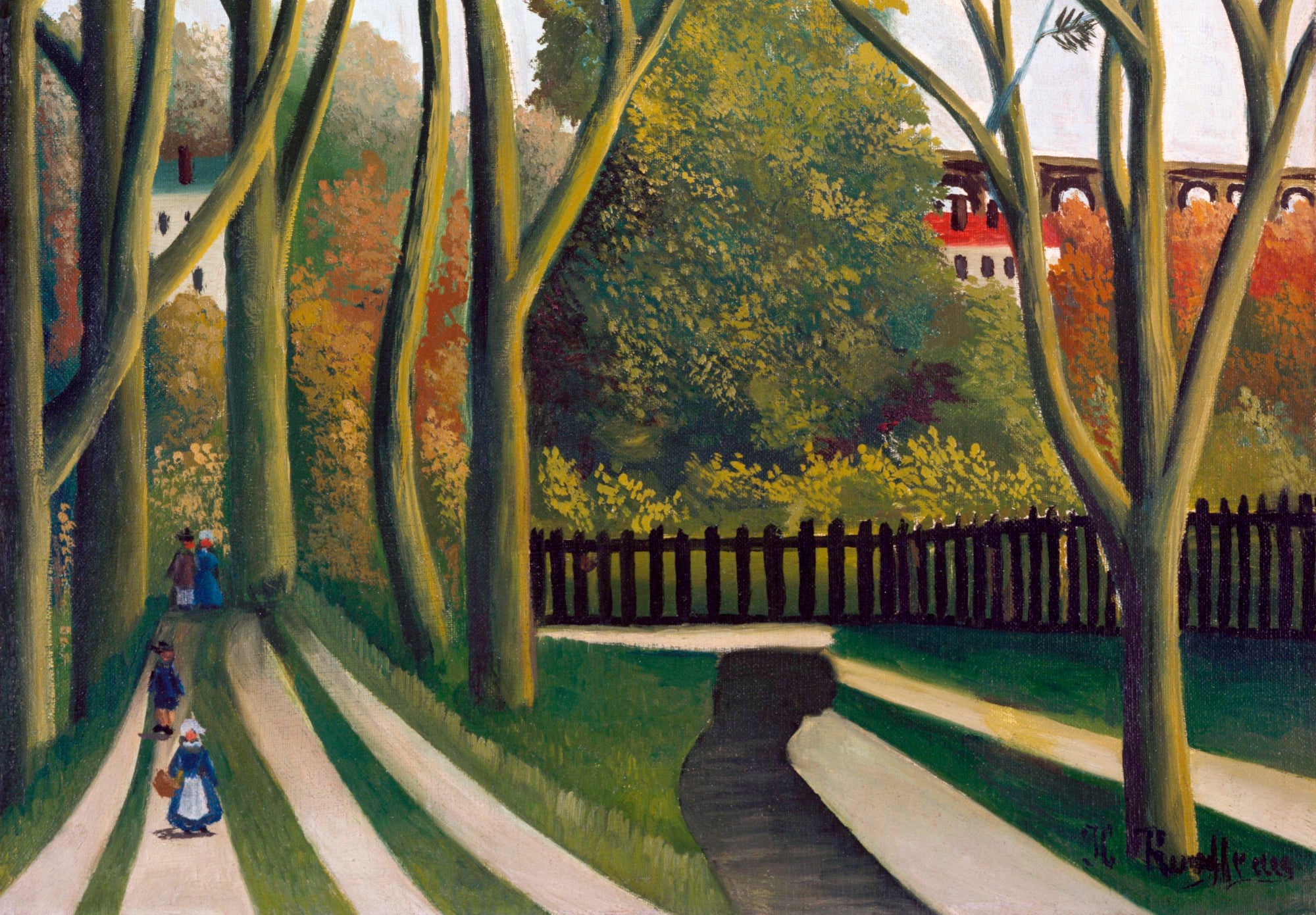 Henri Rousseau, Post-Impressionist Fine Art Print, The Banks of the Bièvre near Bicêtre