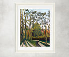 Henri Rousseau Framed Art Print, The Banks of the Bièvre near Bicêtre