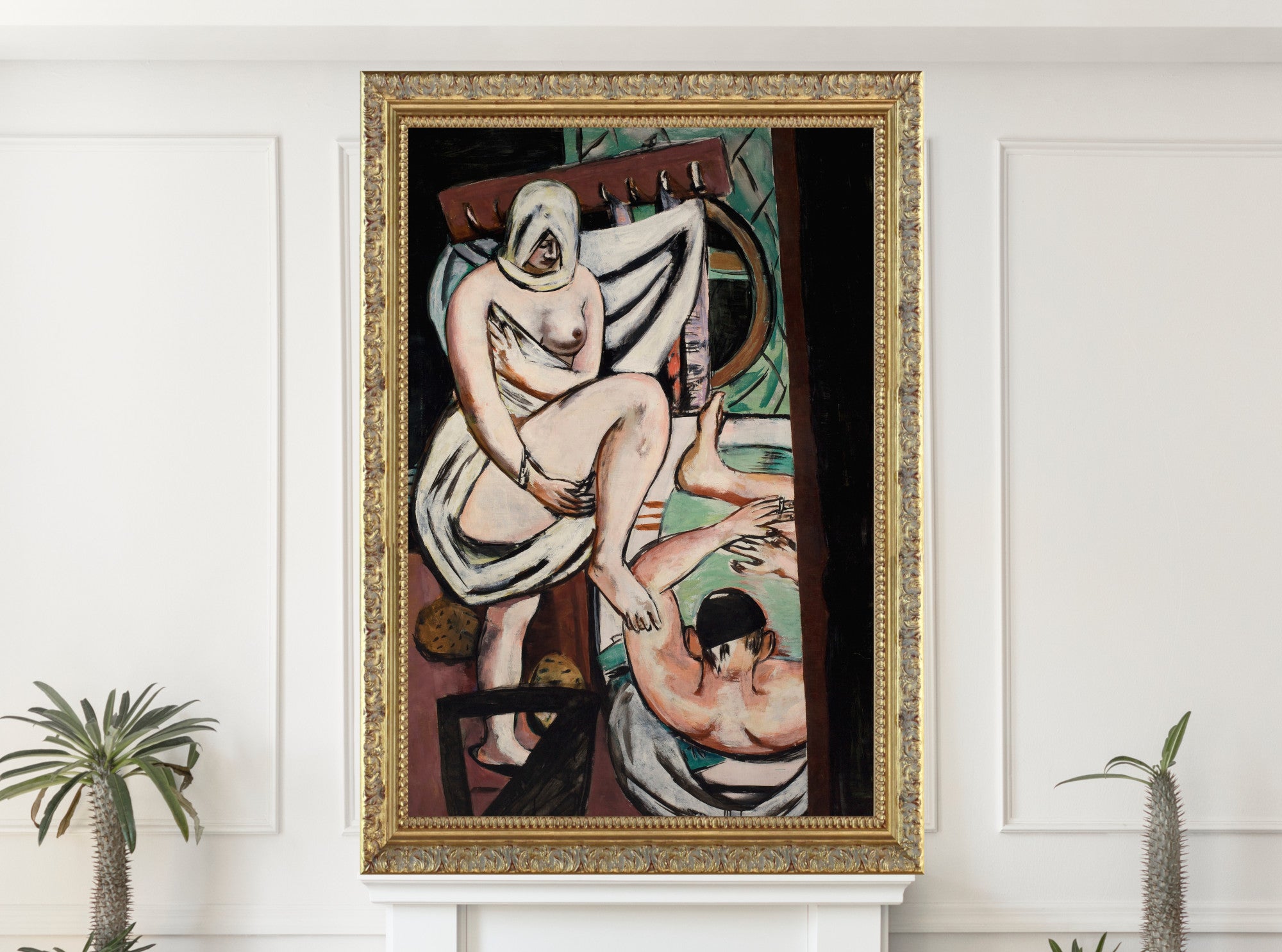 Max Beckmann, The Bath (1930) - New Objectivity