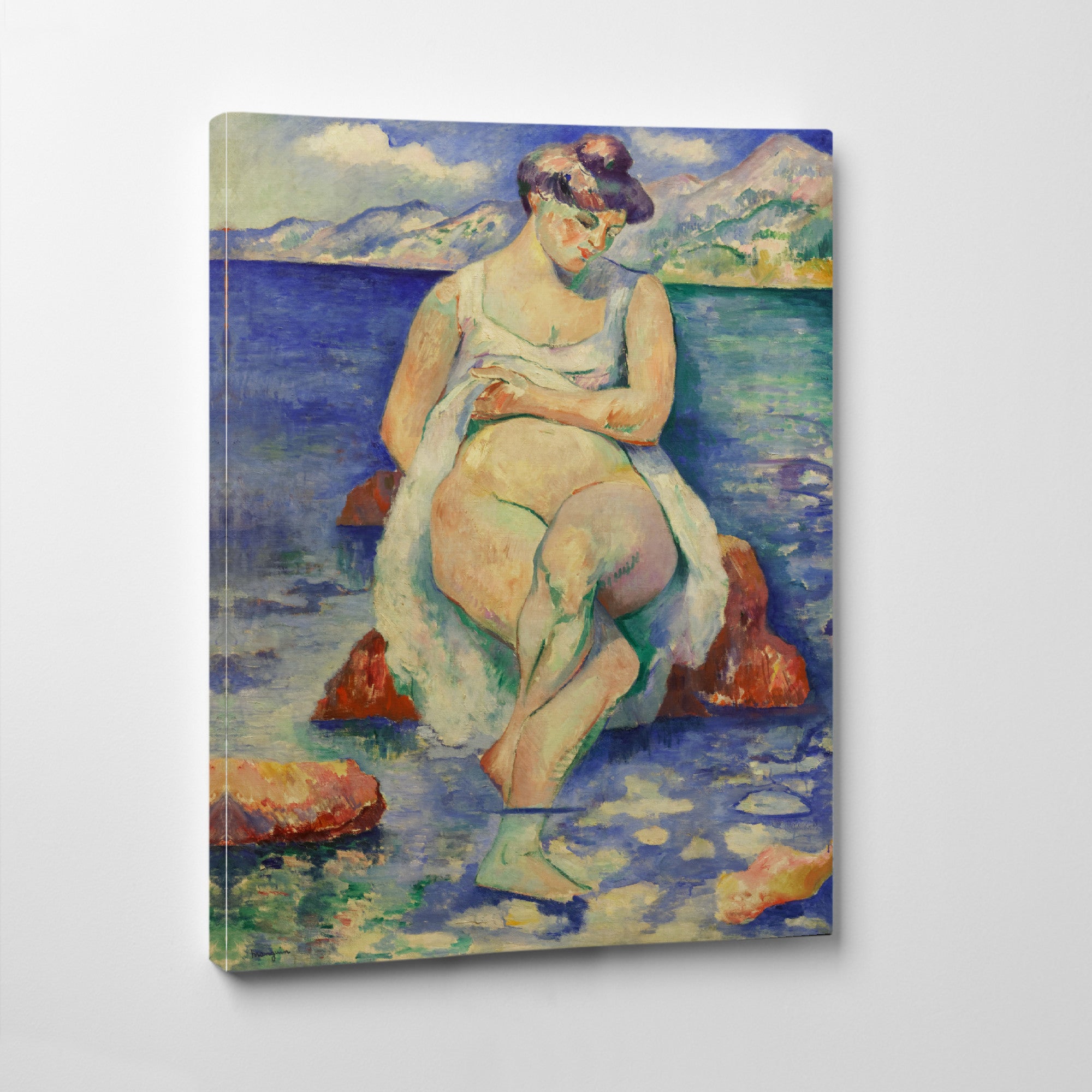 Henri Manguin,  La Baigneuse