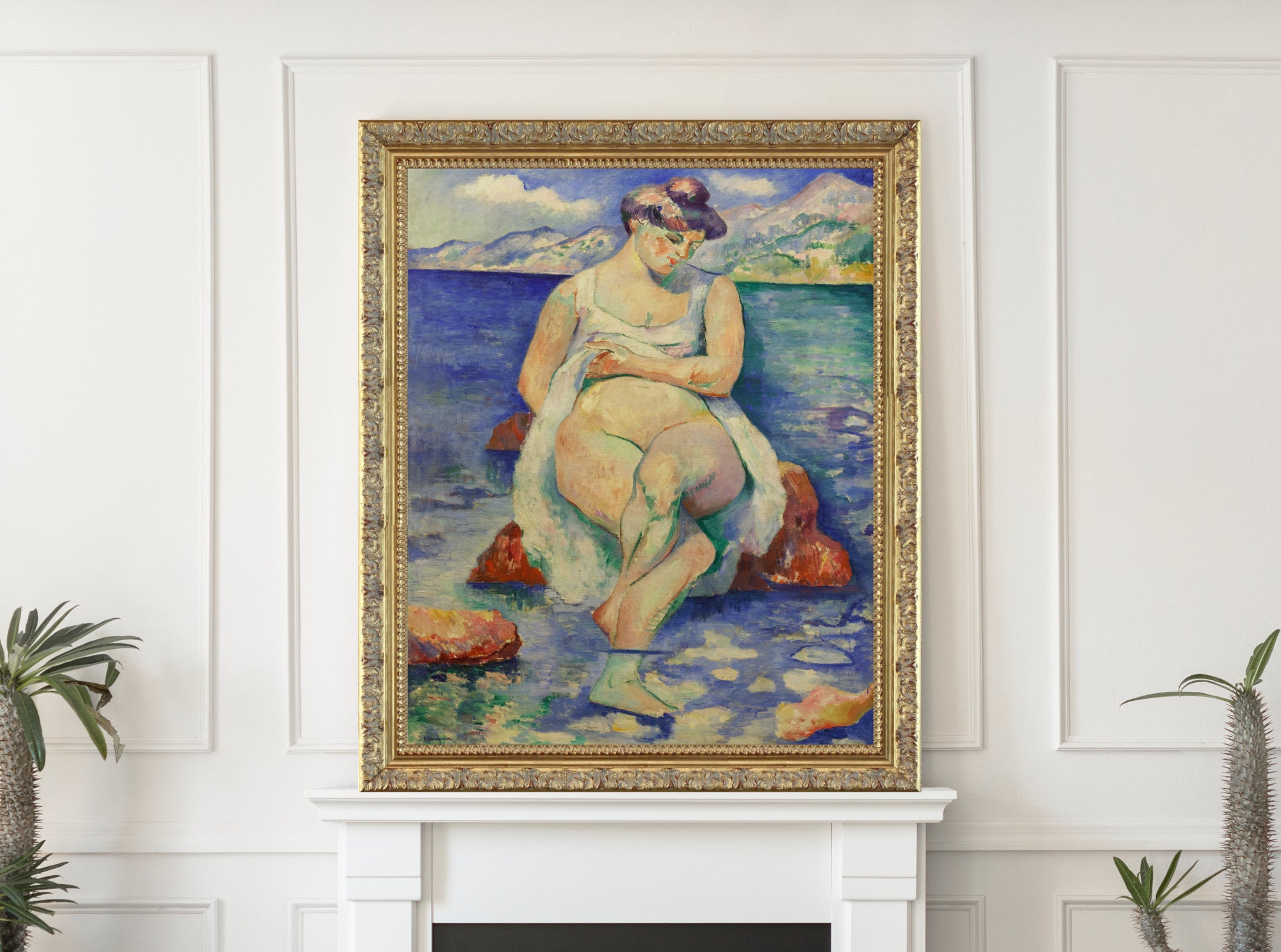 Henri Manguin,  La Baigneuse