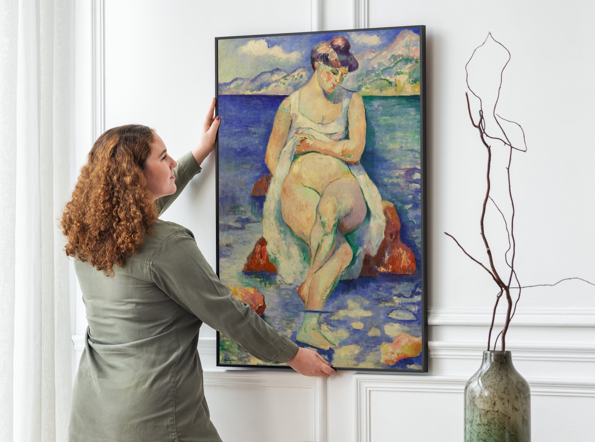 Henri Manguin,  La Baigneuse