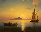 The Bay of Naples, Ivan Aivazovsky Fine Art Print