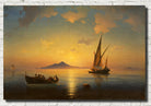 The Bay of Naples, Ivan Aivazovsky Fine Art Print