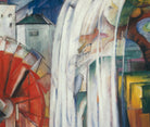 Franz Marc Abstract Fine Art Print, The Bewitched Mill