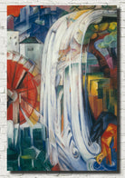Franz Marc Abstract Fine Art Print, The Bewitched Mill