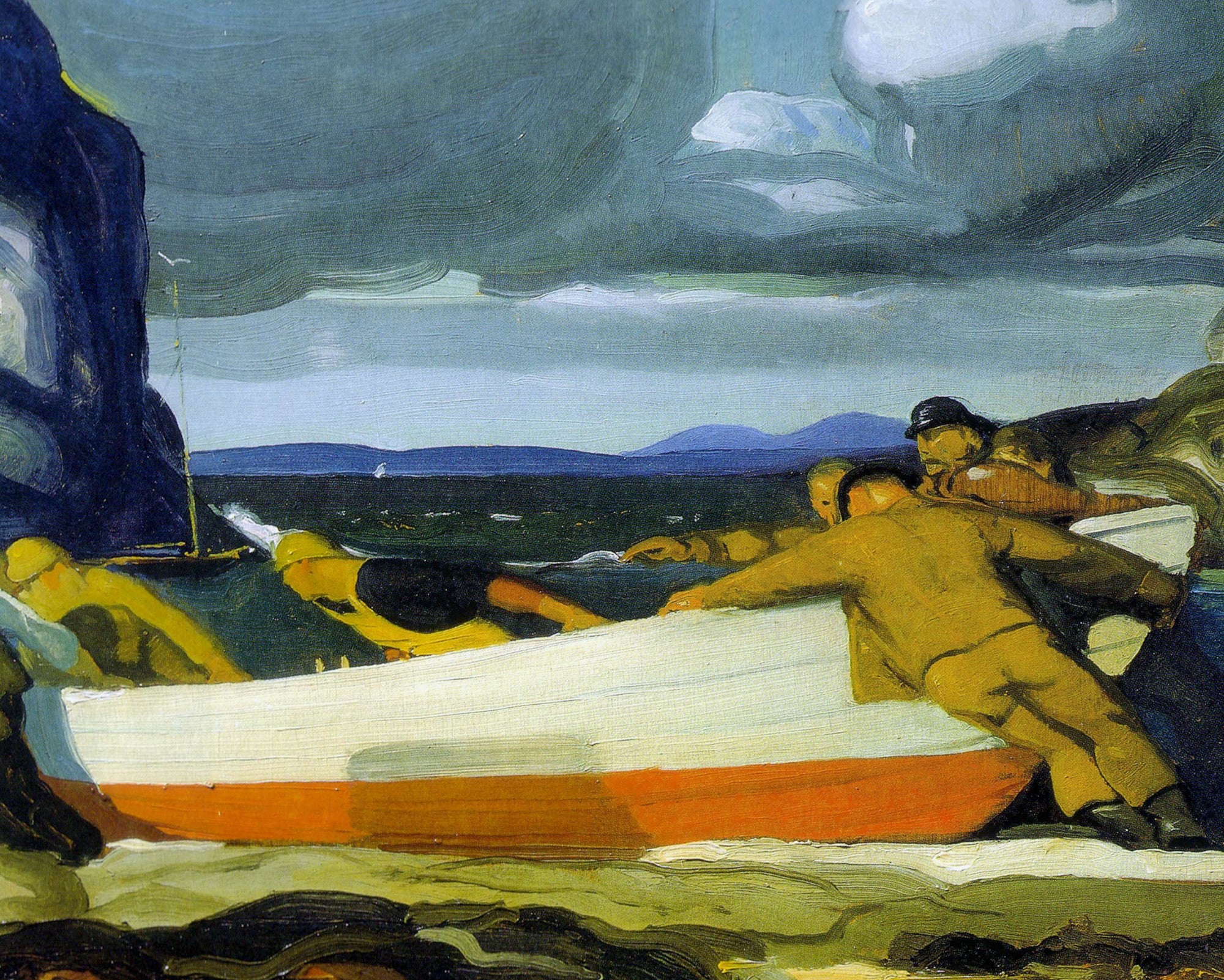 George Bellows Fine Art Print, The Big Dory