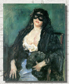 The Black Mask, Lovis Corinth Fine Art Print